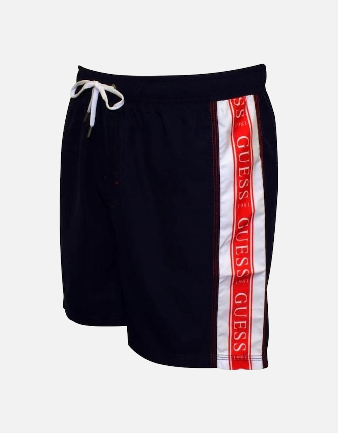 Side Logo Swim Shorts, Navy, 4 of 3