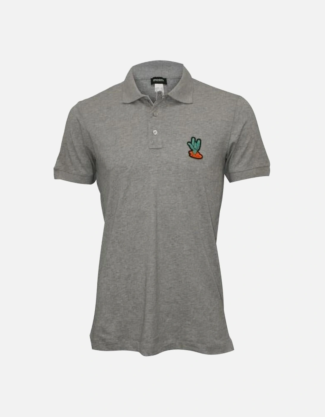 Rock on Cactus Polo Shirt, Marl Grey, 5 of 4