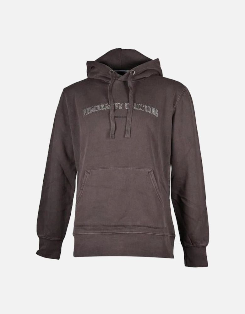 "Progressive Healthing" Logo Hoodie, Pavement Grey
