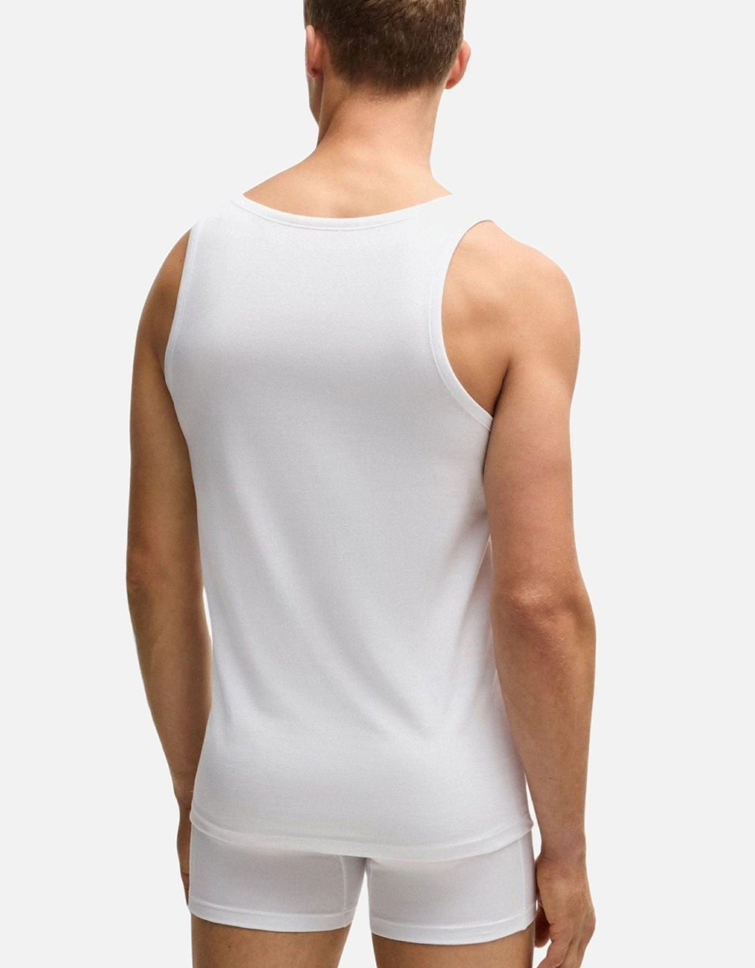3-Pack Classic-Fit Tank Top Vests, White