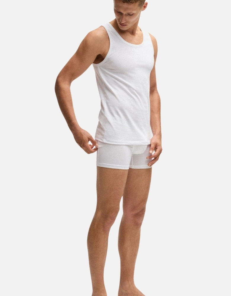 3-Pack Classic-Fit Tank Top Vests, White