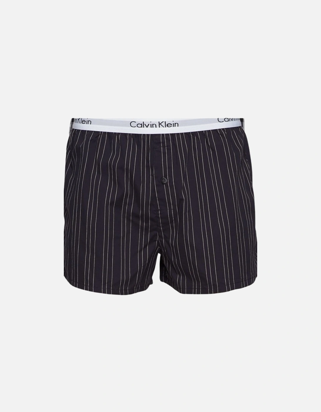 2-Pack Modern Cotton Slim-Fit Woven Boxer Shorts, Ryan Stripe D Well/Hickory Plaid B