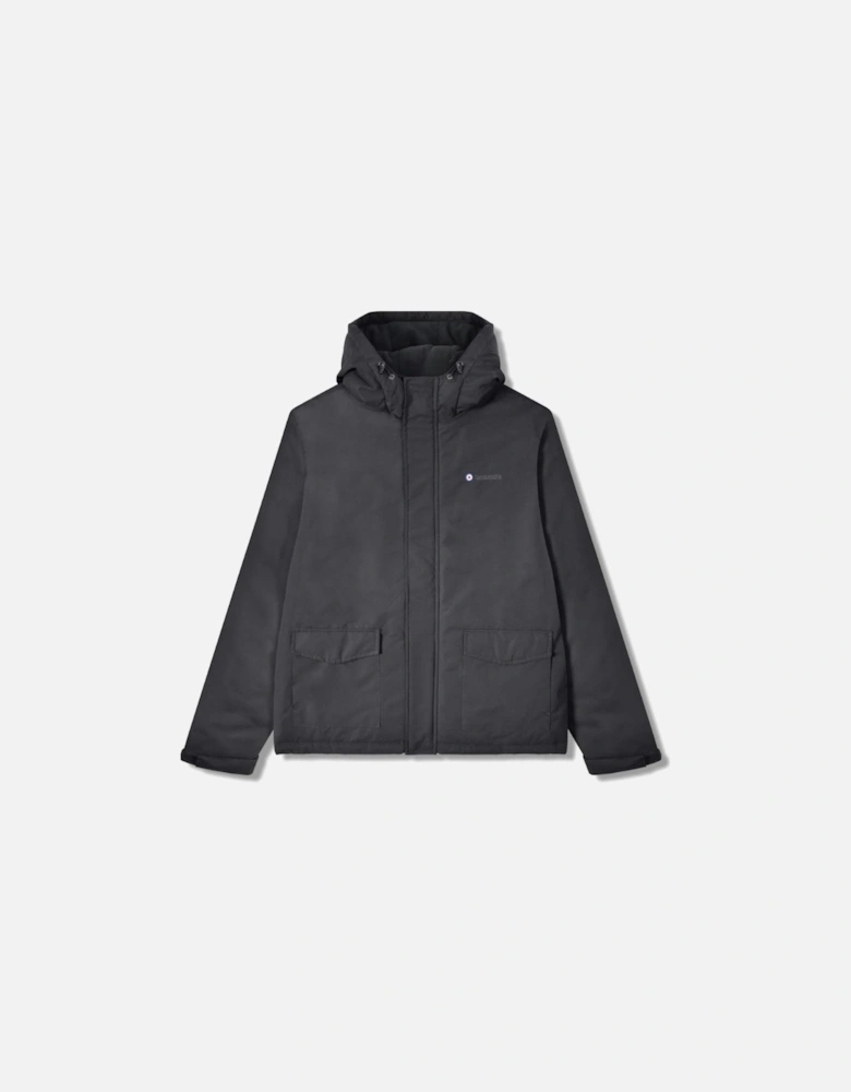 Mens Hooded Parka Style Padded Jacket