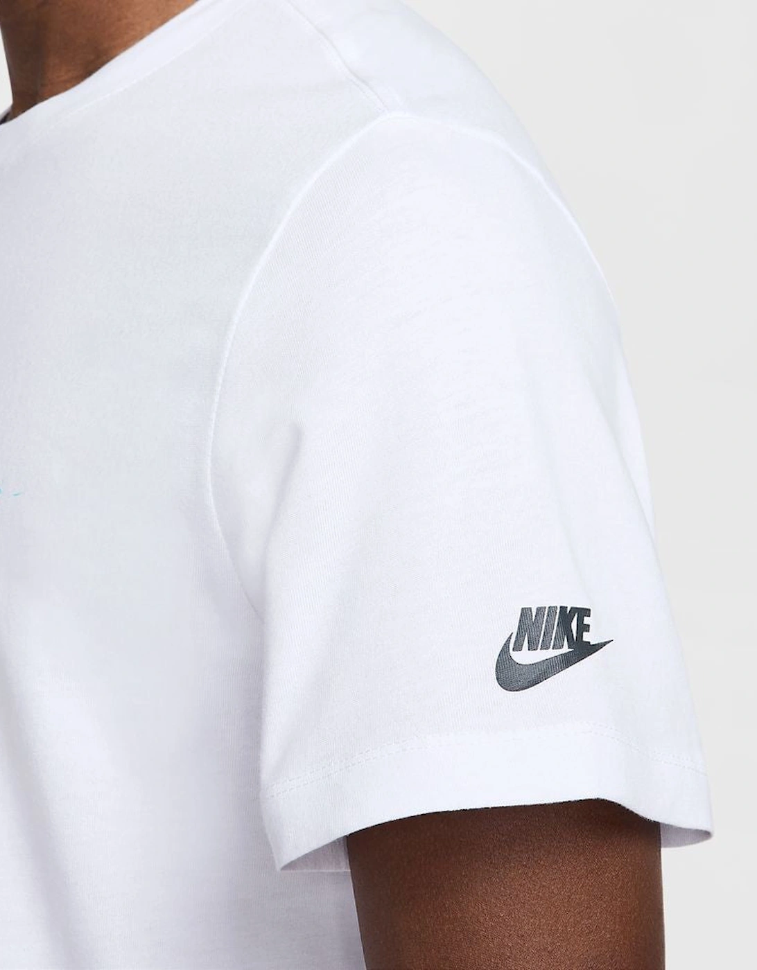 Futura Multi Colour Tick T-Shirt White