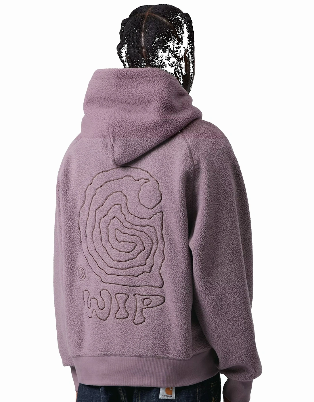 Hooded Helix Sweatshirt Phlox/Palisander