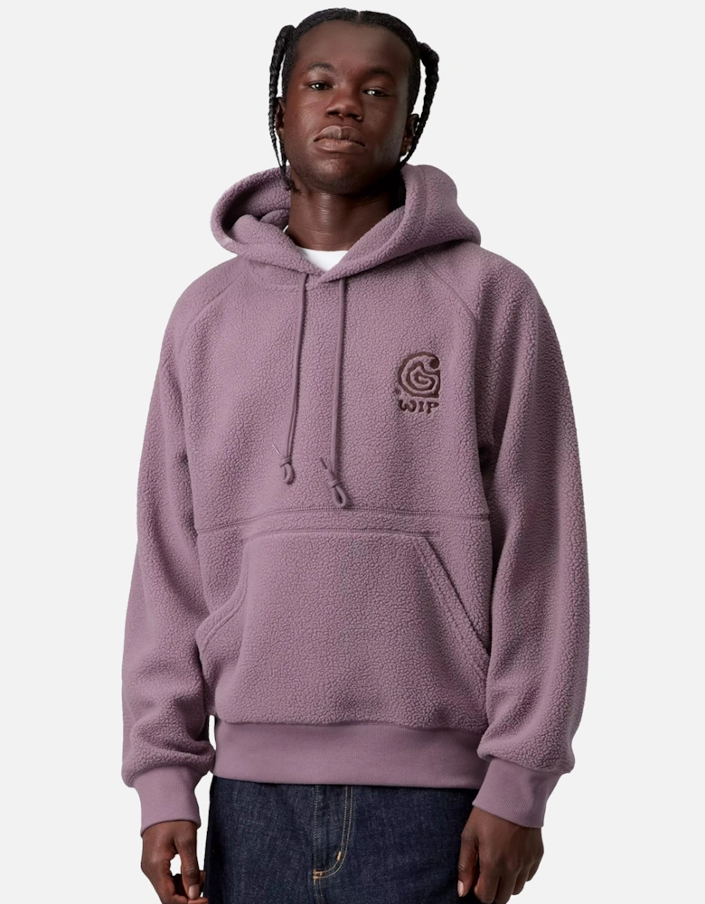 Hooded Helix Sweatshirt Phlox/Palisander