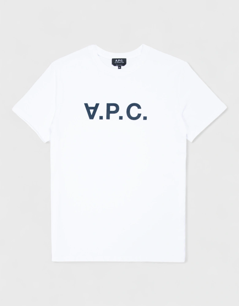 A.P.C. VPC T Shirt White Dark Navy
