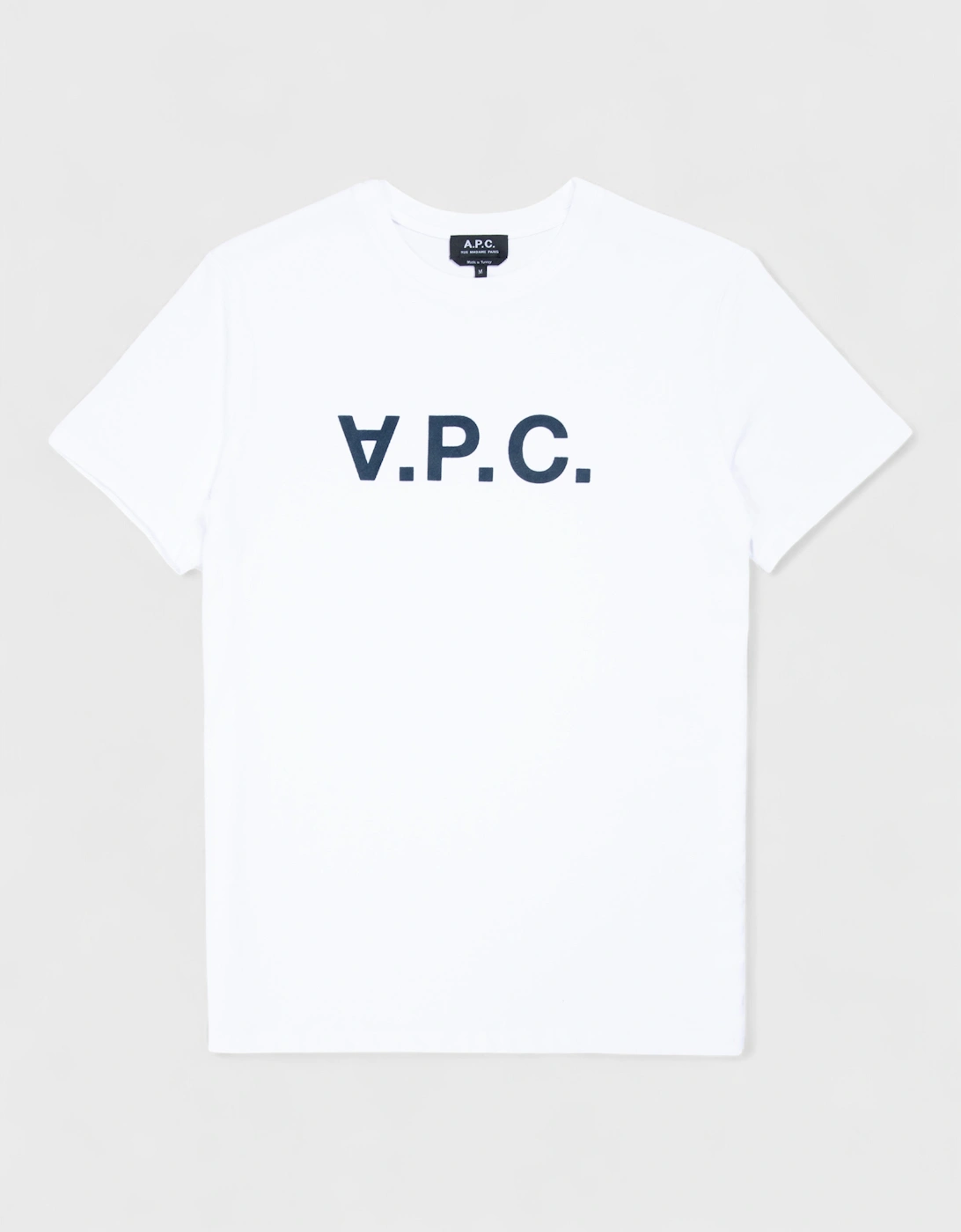 A.P.C. VPC T Shirt White Dark Navy, 7 of 6