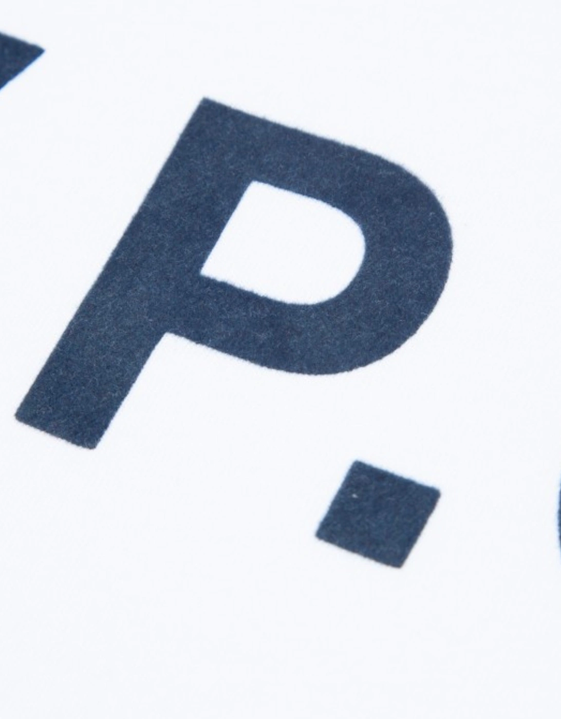 A.P.C. VPC T Shirt White Dark Navy