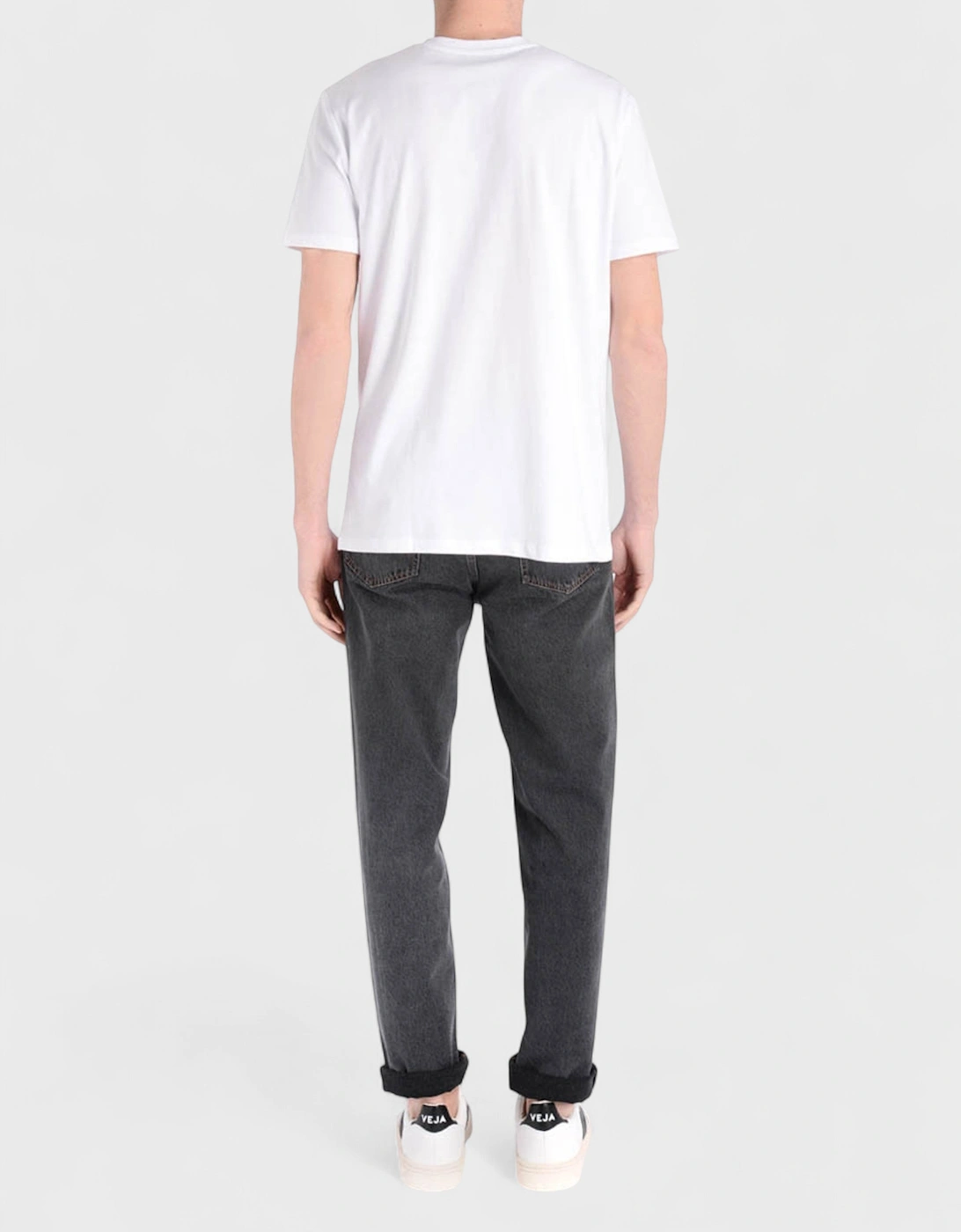 A.P.C. VPC T Shirt White Dark Navy