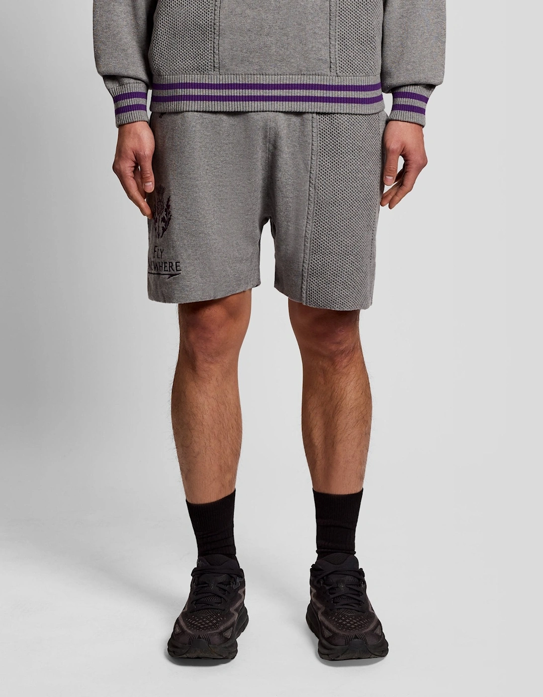 Engineered Stripe Shorts