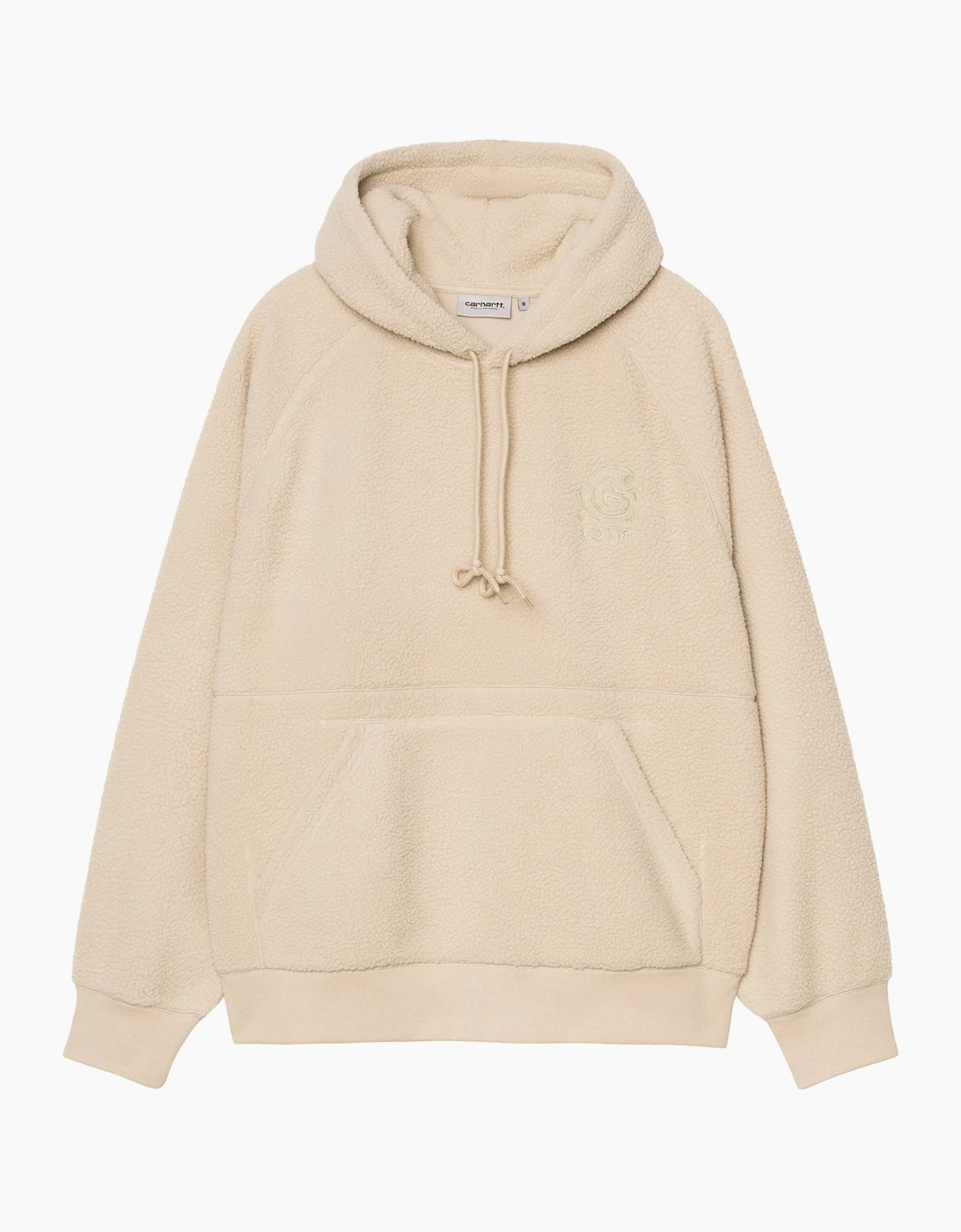 Men's Carhartt WIP Hooded Helix Sweatshirt Fleur De Sel/Wall - Tan - Size: 36