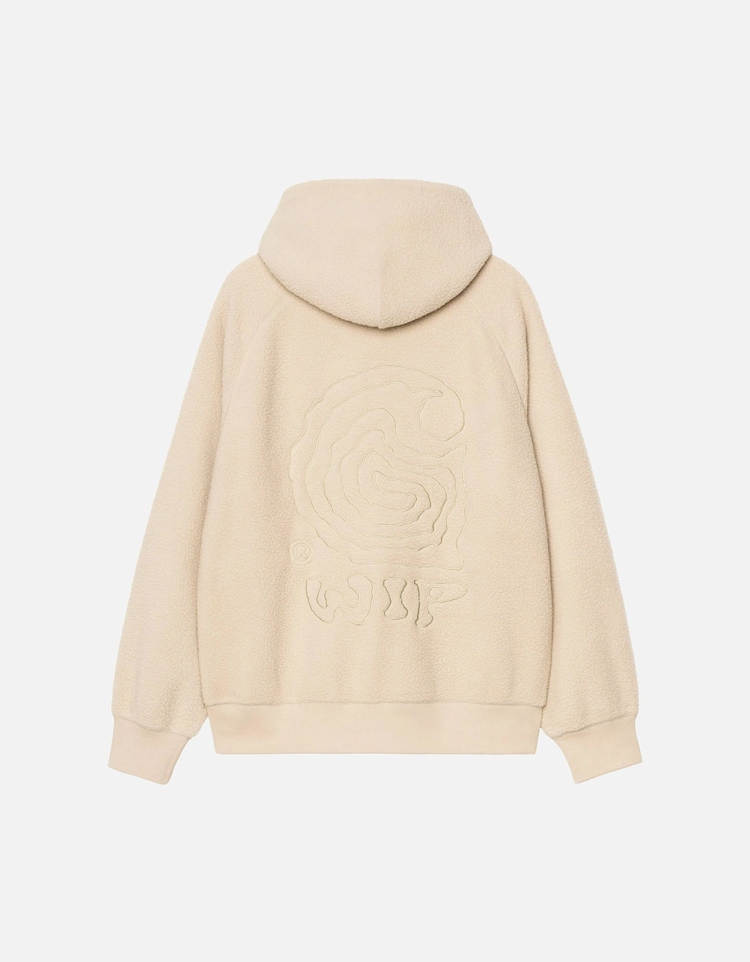 Hooded Helix Sweatshirt Fleur De Sel/Wall