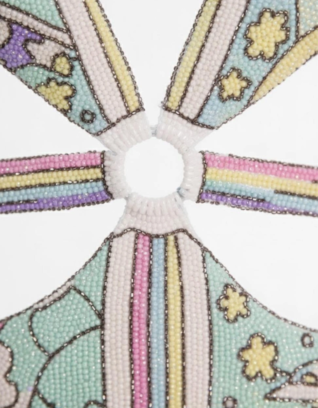 Carlotta Talia Beaded Swimsuit Multicolour