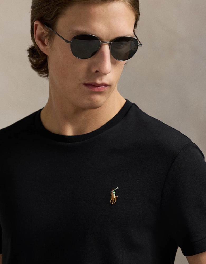 Interlock T-Shirt 001 Polo Black