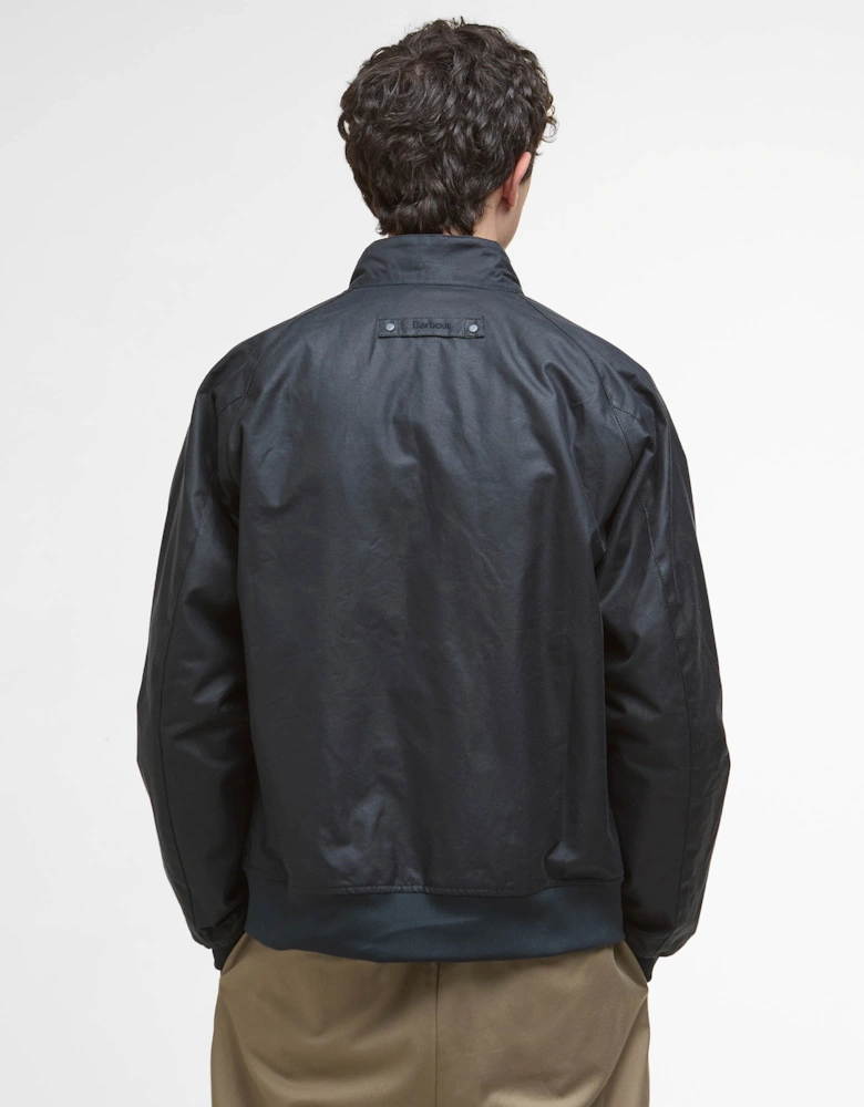 Modern Royston Mens Wax Jacket - Navy