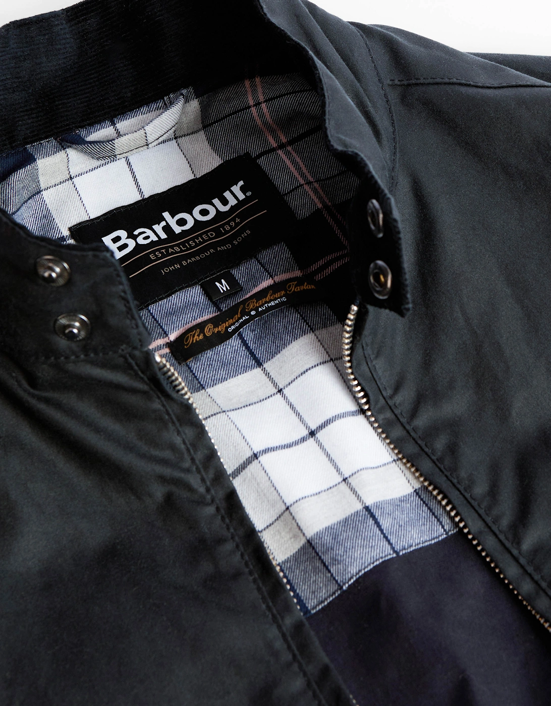 Modern Royston Mens Wax Jacket - Navy