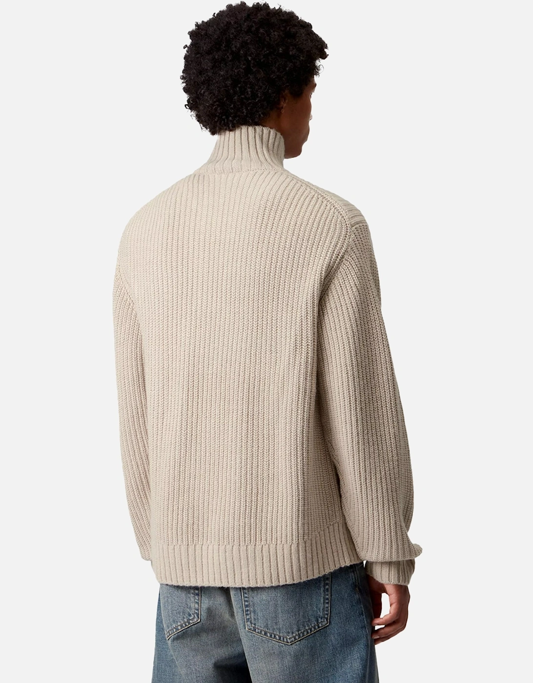 Detroit Half Zip Sweater Fleur De Sel