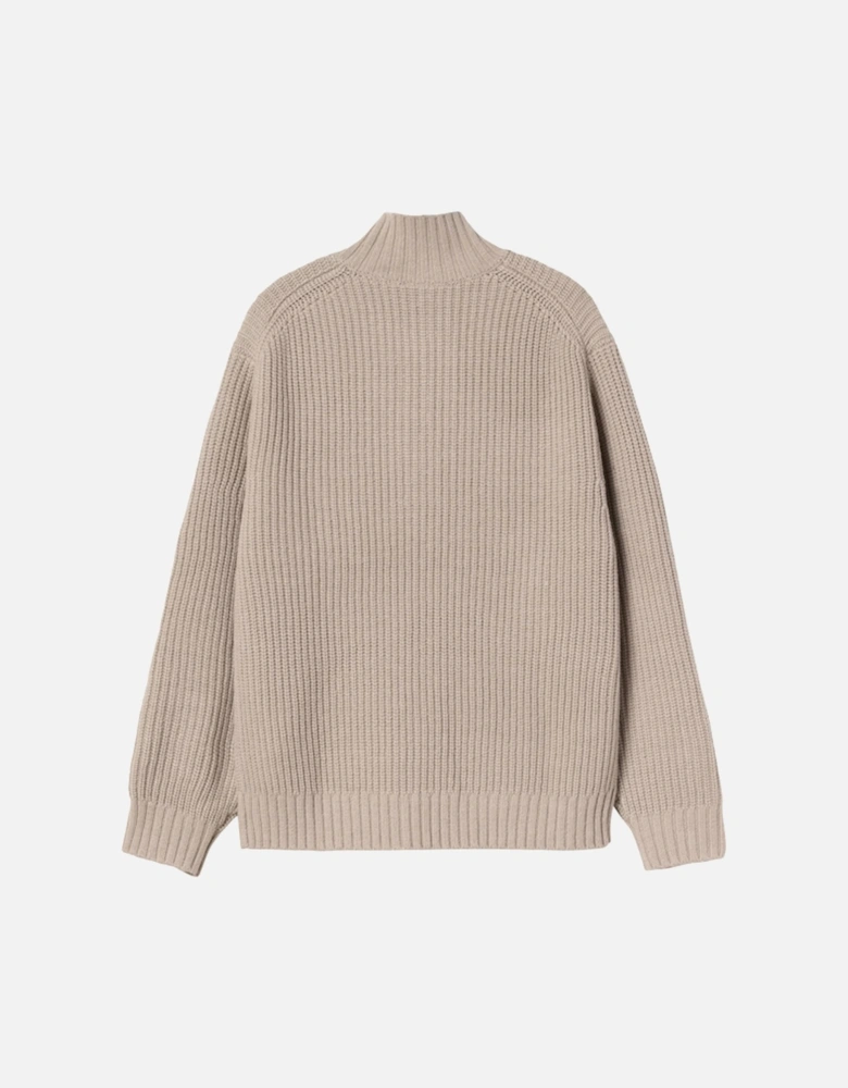 Detroit Half Zip Sweater Fleur De Sel