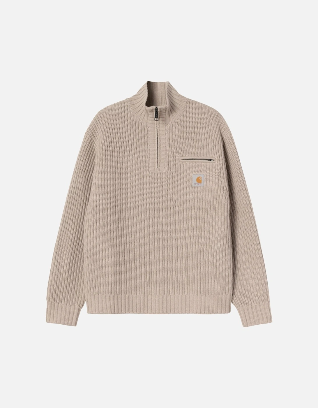 Detroit Half Zip Sweater Fleur De Sel, 5 of 4