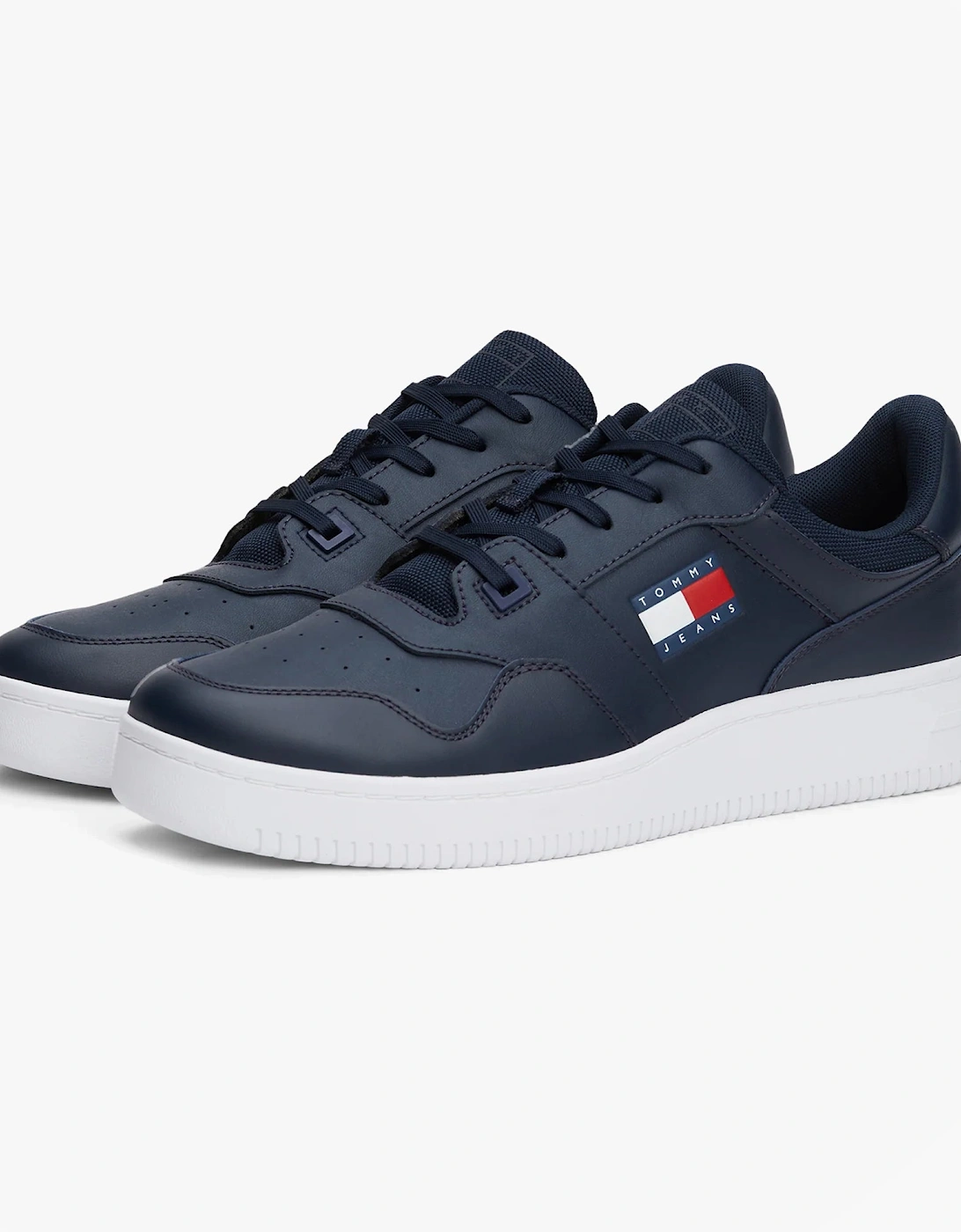 RETRO ESSENTIAL BASKETBALL Mens Trainers Dark Night Navy