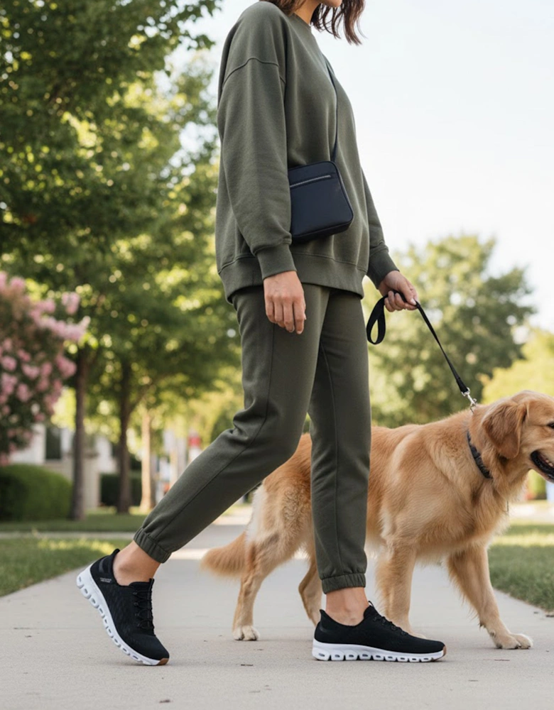 104574/BKW GLIDE-STEP - TRANQUILITY Womens Trainers Black/White