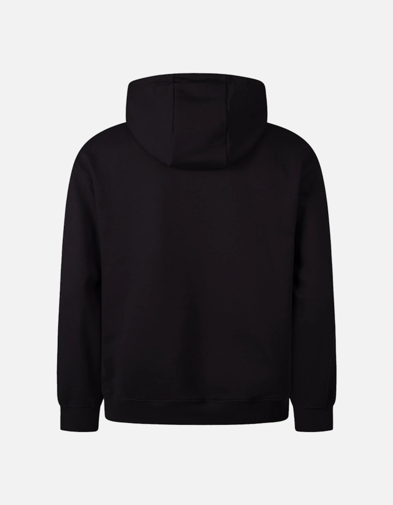 Snow Peak New Standard Square Logo Hoodie Black