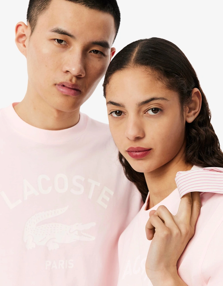 Signature Print Cotton T-Shirt