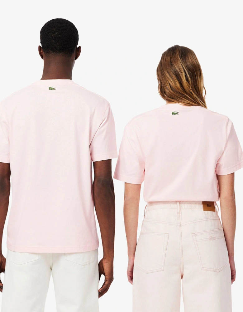 Signature Print Cotton T-Shirt