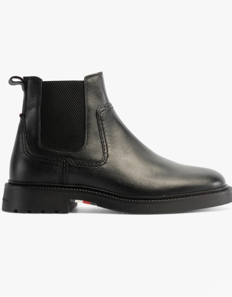 HILFIGER COMFORT Mens Chelsea Boots Black