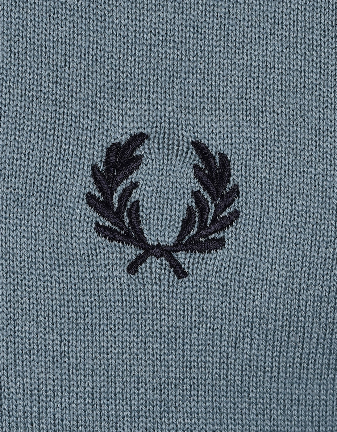 LS KNITTED SHIRT STOCKPORT BLUE