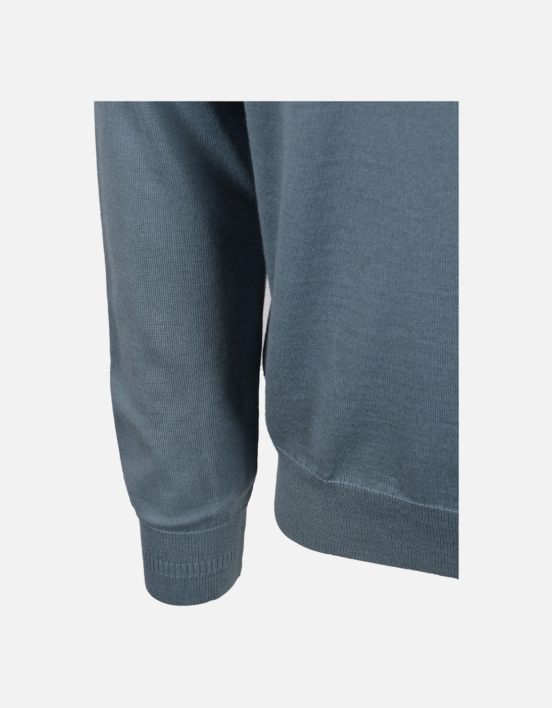 LS KNITTED SHIRT STOCKPORT BLUE