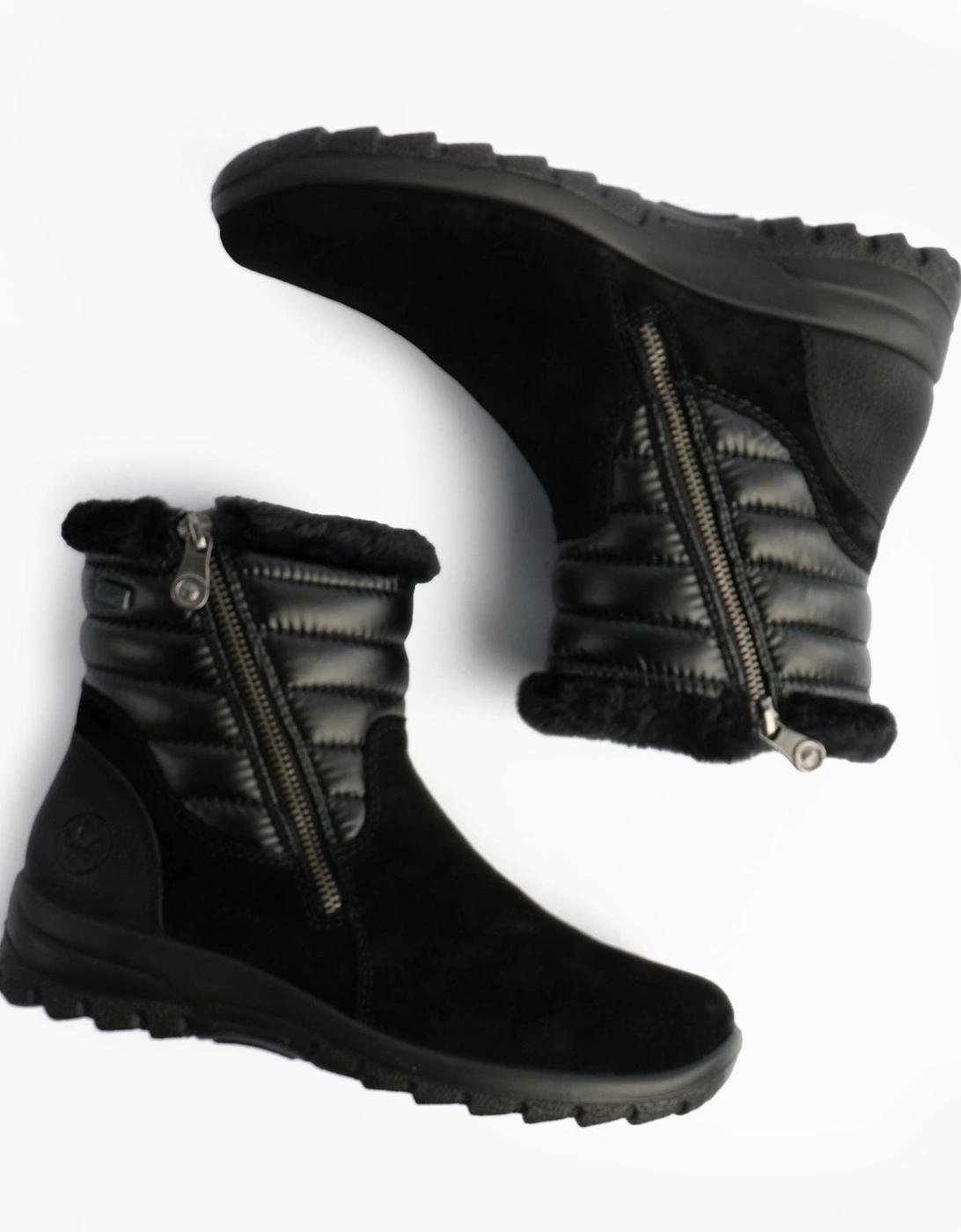 L7187-00 Womens Boots Black
