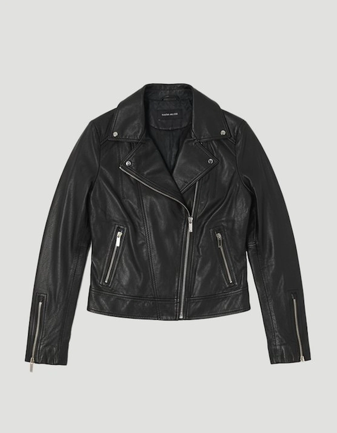 Leather Signature Biker Jacket