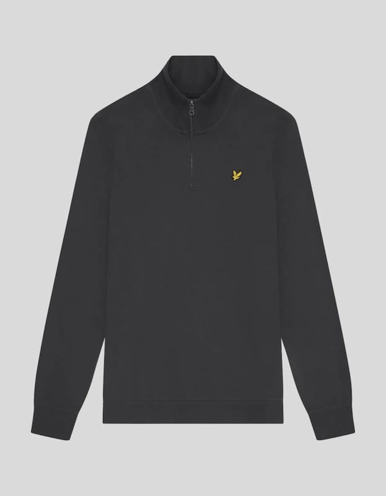 Cotton Loopback 1/4 Zip Sweatshirt