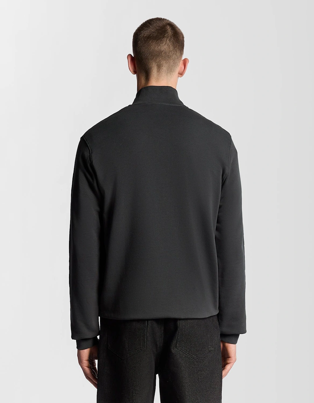 Cotton Loopback 1/4 Zip Sweatshirt