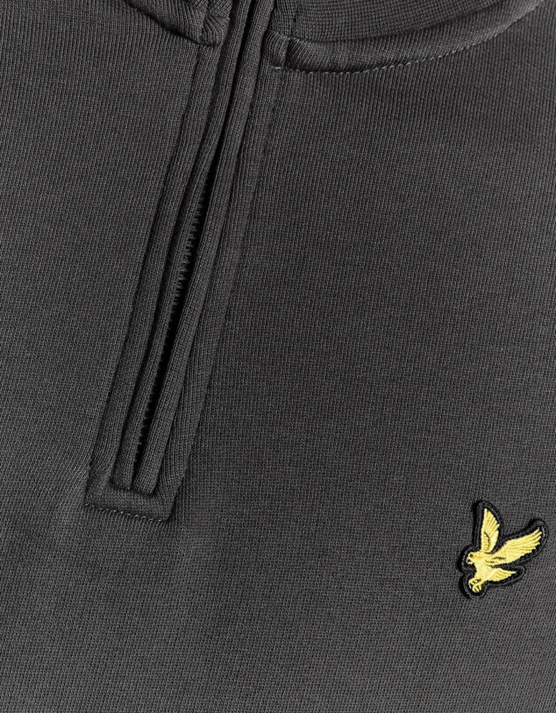 Cotton Loopback 1/4 Zip Sweatshirt