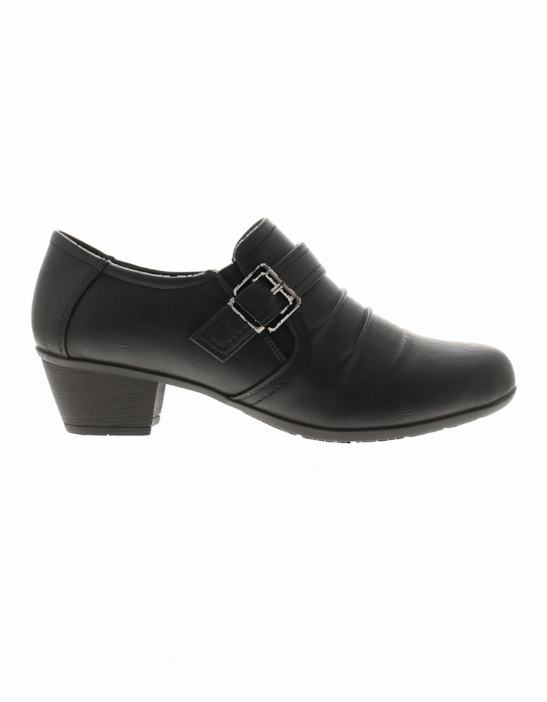 Womens Court Shoes Scottie Slip On black UK Size