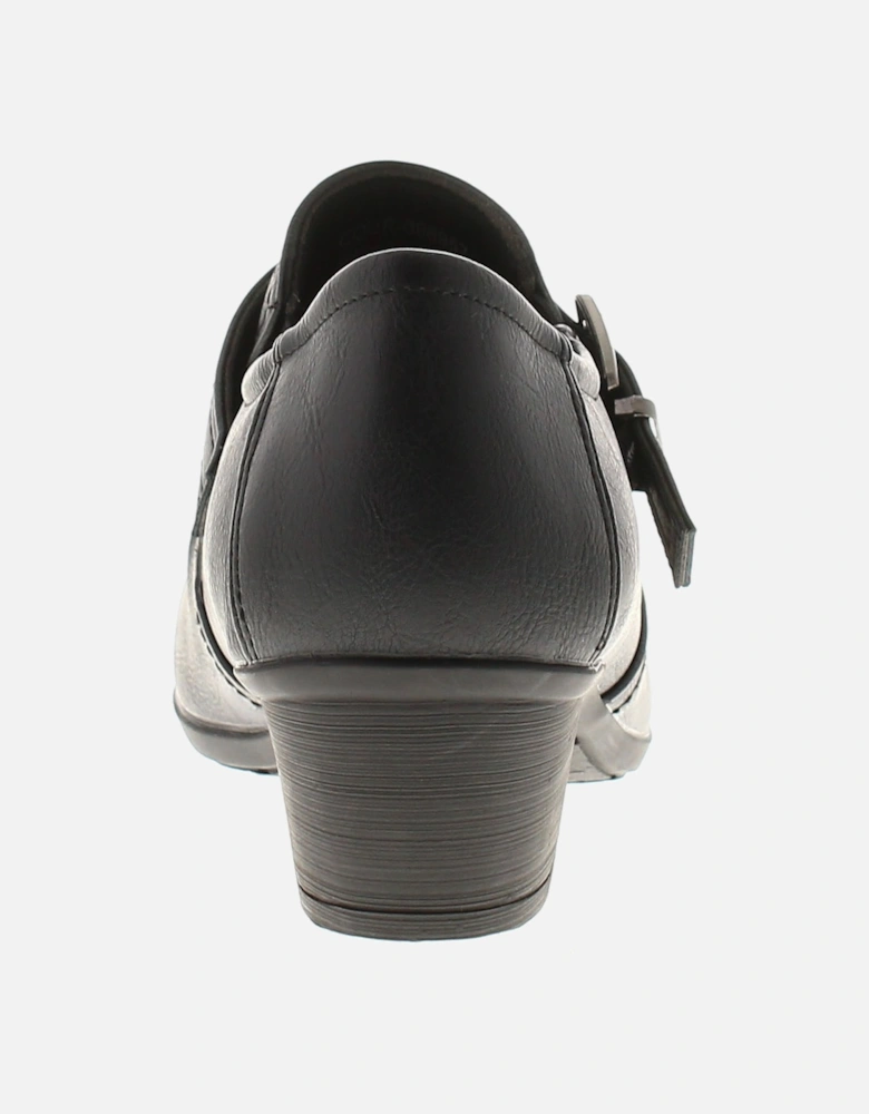 Womens Court Shoes Scottie Slip On black UK Size