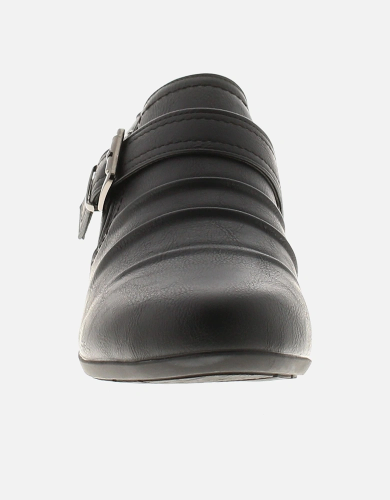 Womens Court Shoes Scottie Slip On black UK Size