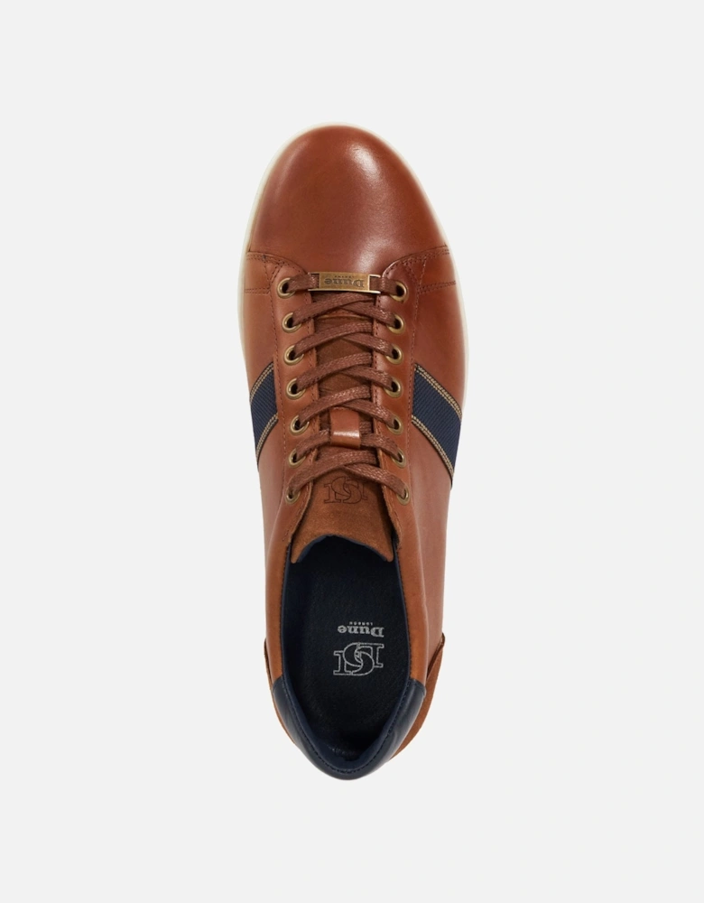 Trint Lace Up Leather Trainers