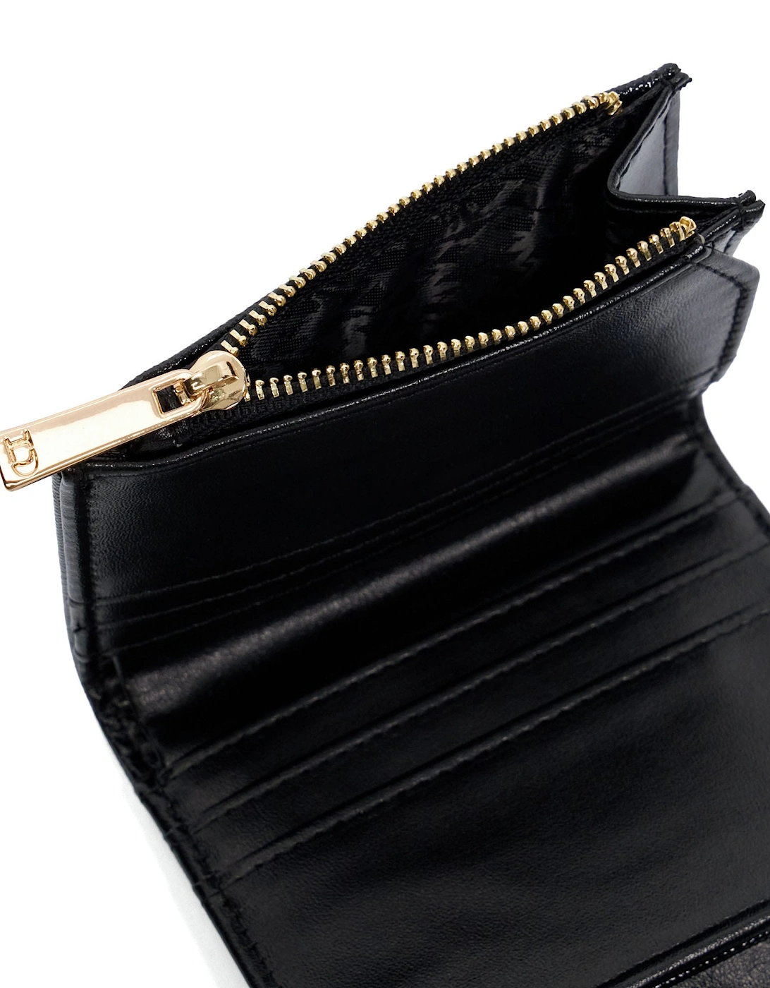 Koffio Croc Effect Patent Purse