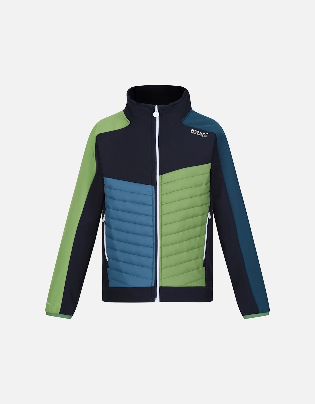 Childrens/Kids Brynden Padded Full Zip Soft Shell Jacket, 6 of 5