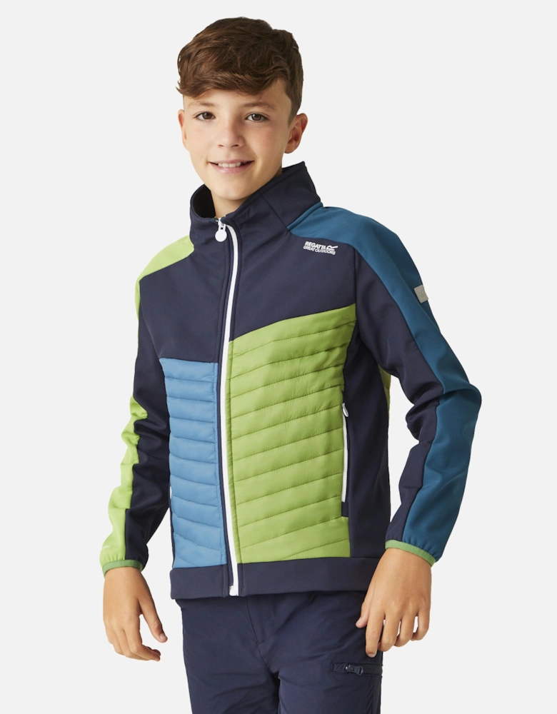 Childrens/Kids Brynden Padded Full Zip Soft Shell Jacket