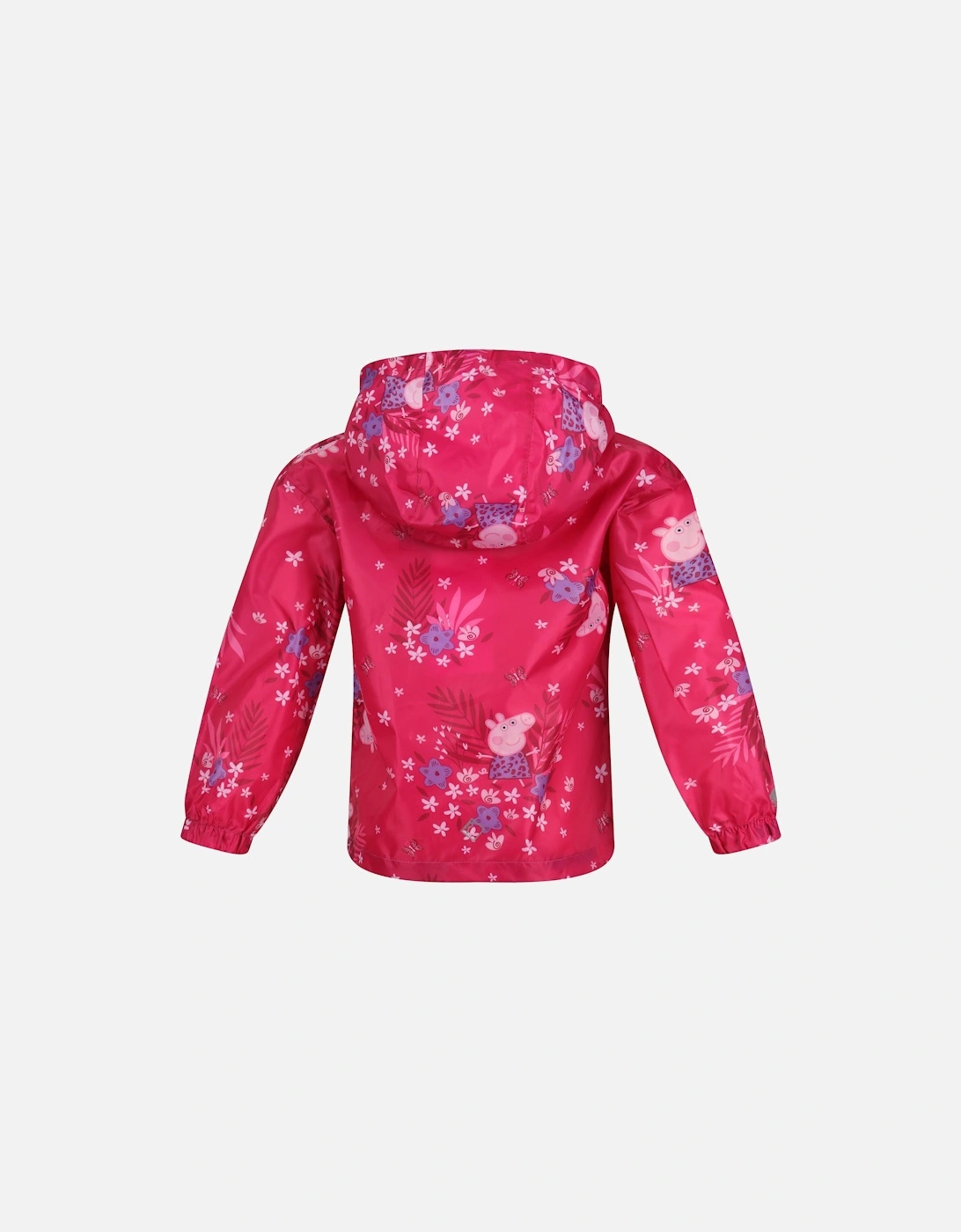 Childrens/Kids Peppa Pig Packaway Waterproof Jacket