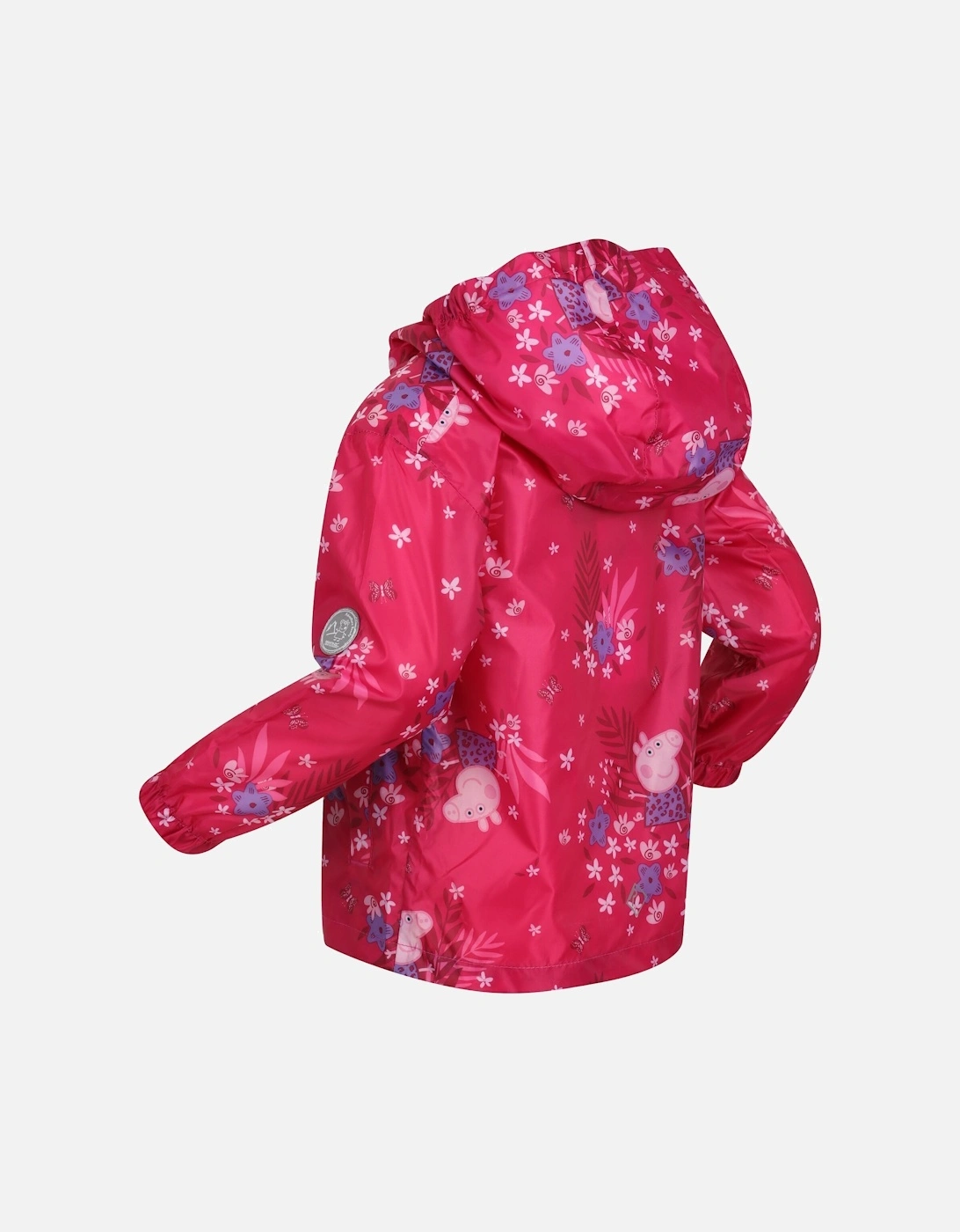 Childrens/Kids Peppa Pig Packaway Waterproof Jacket