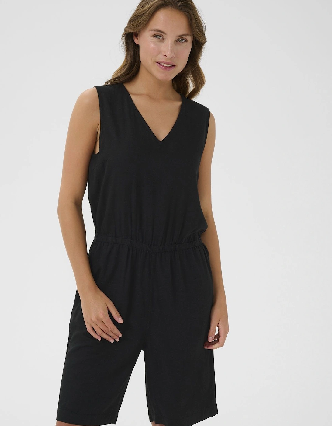 KAmilia V-Neck Sleeveless Playsuit, 2 of 1
