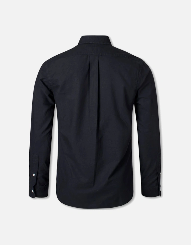 Men's Black Oxford Long Sleeve Shirt