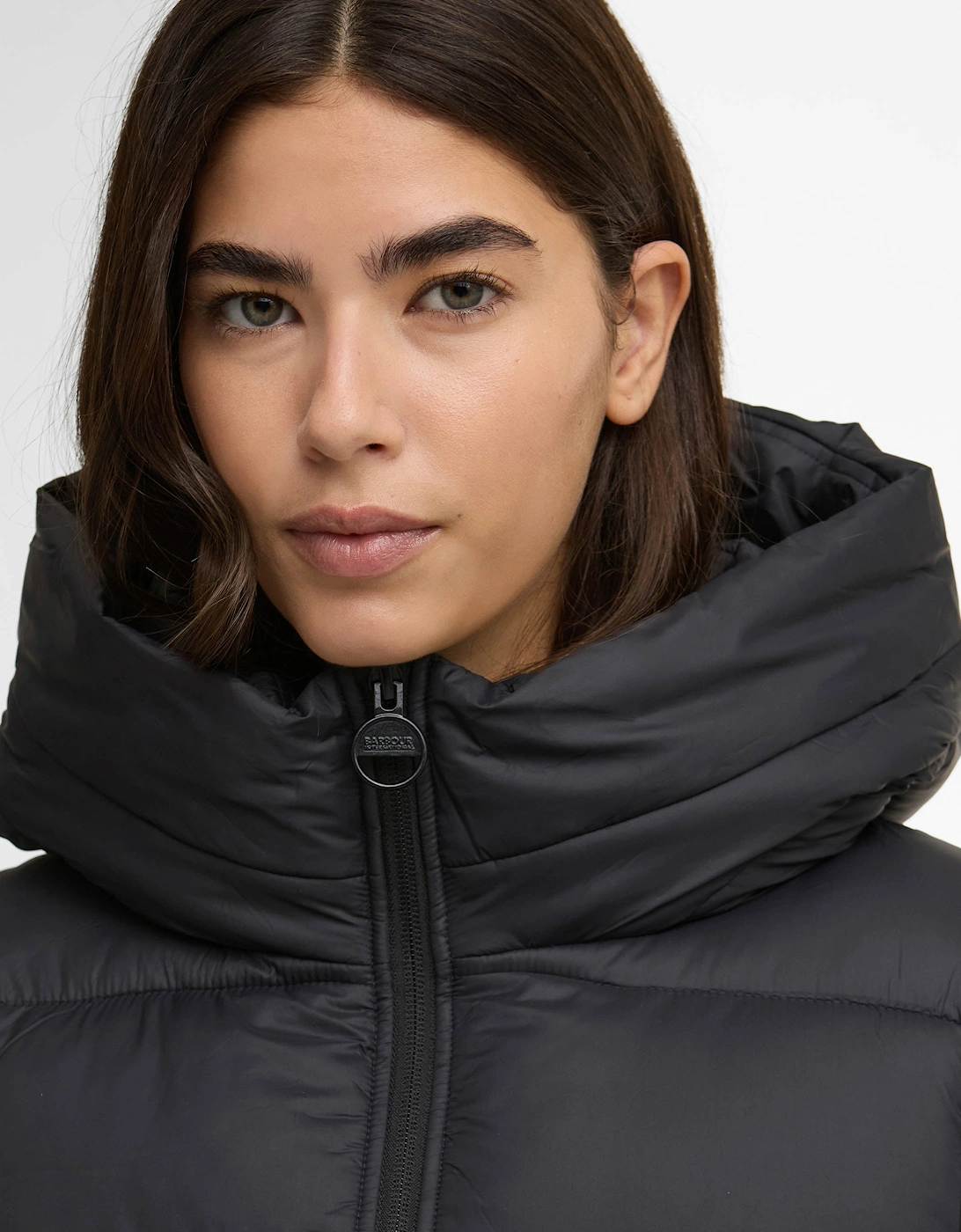 Olivios Womens Puffer Jacket - Black
