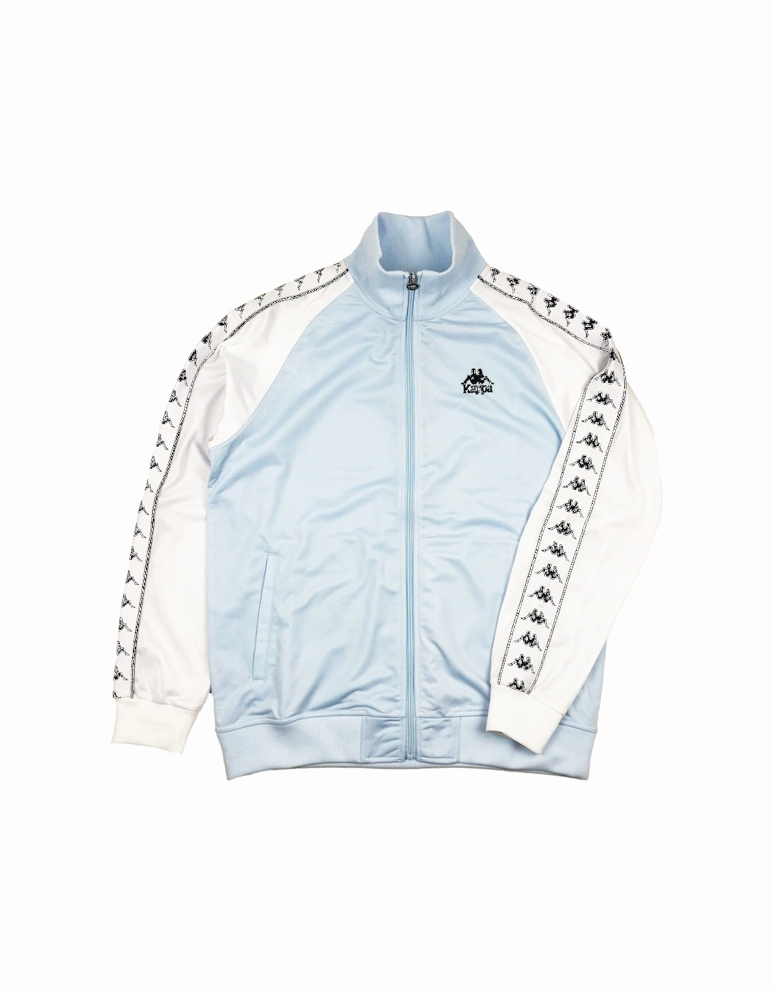 Banda Uriah Azure Ice/White Track Top, 4 of 3